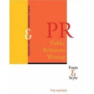 Public Relations Writing Book
