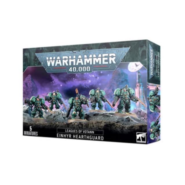 Games Workshop Leagues Of Votann: Einhyr Hearthguard - Brand New And Sealed