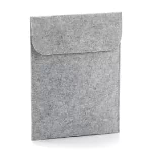 BagBase Felt iPad Slip Case (One Size) (Grey Melange)