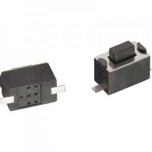 Wuerth Elektronik WS TSW 434121050816 Pushbutton 12 Vdc 0.05 A 1 x OffOn momentary