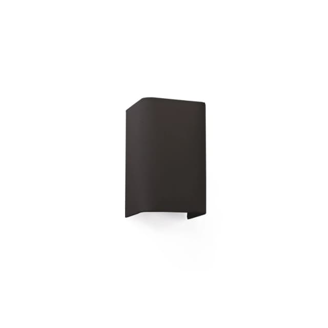 Netlighting Cotton Black Square Wall Light 200x 125x 105 1x E27 Black