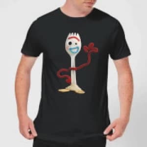 Toy Story 4 Forky Mens T-Shirt - Black