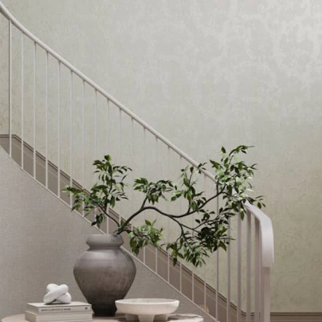 Boutique Florentine Pearl Wallpaper Wallpaper One size White 39337901000