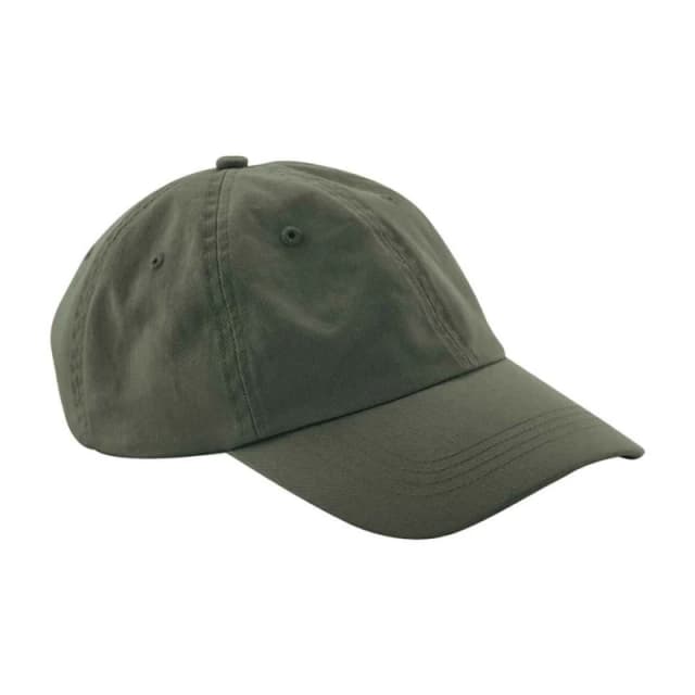Beechfield Womens 6 Panel Low Profile Cap in Dark Olive Dark Olive Female One Size
