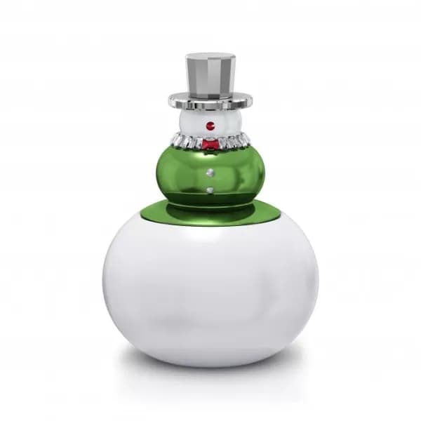 Holiday Cheers Candy Bowl Snowman Crystal Sculpture 5610000