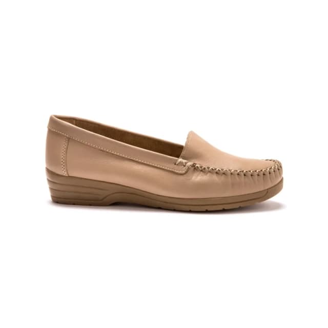 Pediconfort Womens leather loafers Pediconfort Beige Female 42