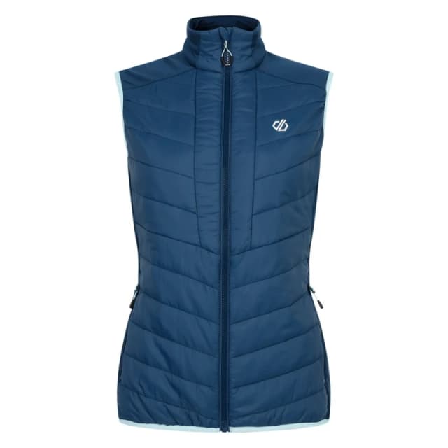 Womens sleeveless down jacket Dare 2B Liven Bleu Female 36