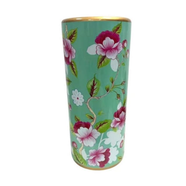 18 Inch Floral Umbrella Stand - Ceramic - L20 x W20 x H46cm MinsterStylishLivingLtd887