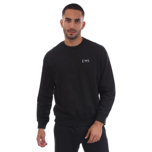 Emporio Armani Mens Crew Neck Jumper Blu Navy male S