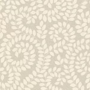 Belgravia Decor Valentino Sequin Leaf Beige Textured Wallpaper