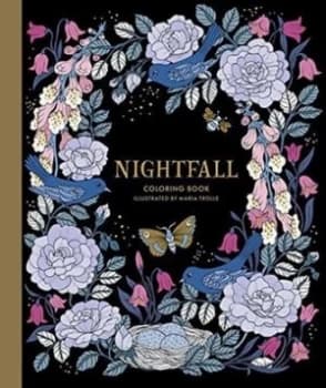 Nightfall Coloring Book by Maria Trolle