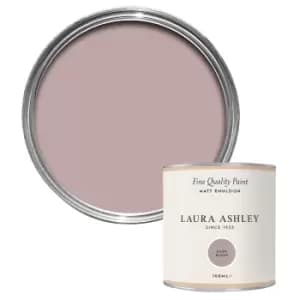 Laura Ashley Dark Blush Matt Emulsion Paint, 100ml Tester Pot