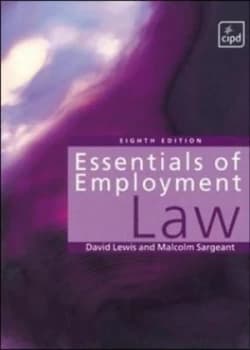 Essentials of Employment Law by David Lewis Paperback