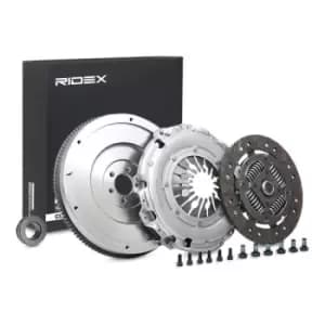 RIDEX Clutch with clutch release bearing 479C0370 Clutch Kit AUDI,SKODA,SEAT,A6 Avant (4F5, C6),A4 Avant (8ED, B7),A6 Limousine (4F2, C6)