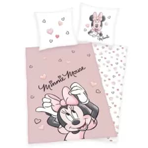 Disney Duvet Set Minnie Mouse 135 x 200cm / 80 x 80 cm