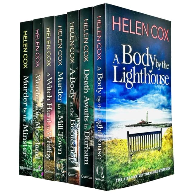 The Kitt Hartley Yorkshire Mysteries Series 7 Book Set Helen Cox Cozy Mystery Collection Helen Cox Books