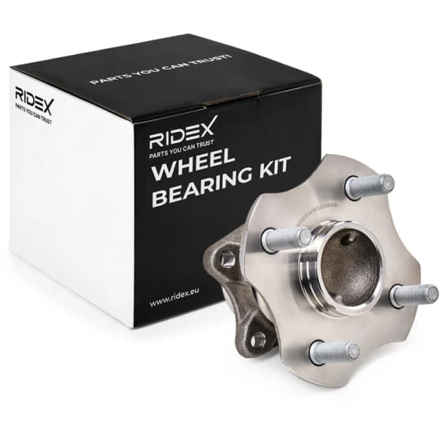 RIDEX 654W0196 Wheel bearing kit Rear Axle both sides Wheel Bearing Kit (654)