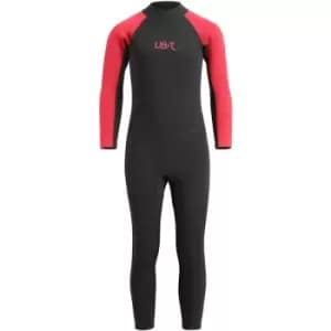 UB Kids Sharptooth Long Wetsuit Black/Red 9-10 Years