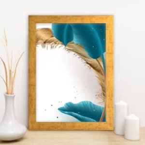 AC139479835724 Multicolor Decorative Framed MDF Painting