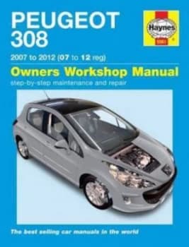 Peugeot 308 Owners Workshop Manual by Peter Gill Hardback