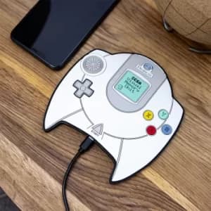 Official Sega Dreamcast Hand Controller Wireless Charging Mat