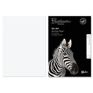 Original Blake Premium Business A4 120gsm Woven Paper Brilliant White Pack of 50