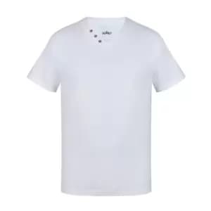 Soviet V Neck T Shirt Mens - White