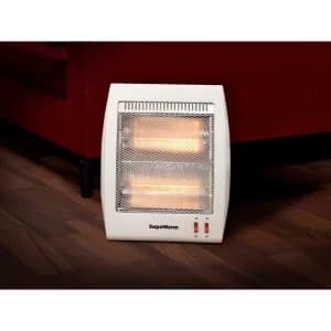 SupaWarm Halogen Heater 800w Size:268mm(w)x130mm(d)x370mm(h)