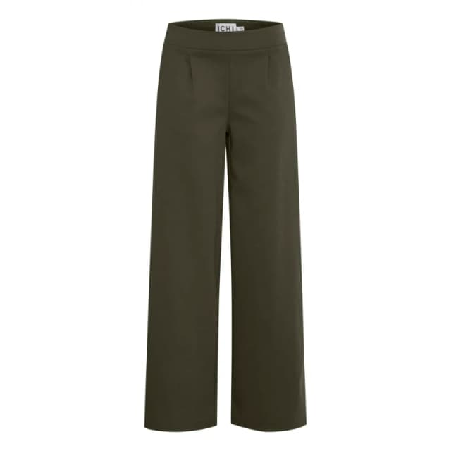 Ichi Wide leg trousers For Her Ichi Kate Sus PA2 Vert Female M
