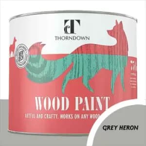 Thorndown Grey Heron Satin Interior and Exterior Wood Paint 750ml