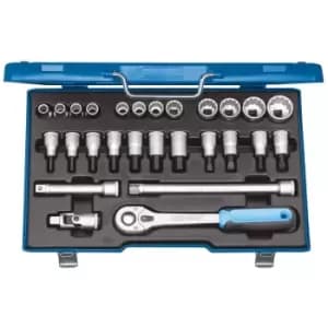 Gedore Socket set 1/2" 27 pcs UD 10-30 mm