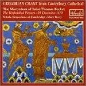 Gregorian chant from Canterbury Cathedral