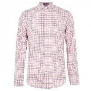 Gant Gant Gingham Shirt - Pink Multi 665