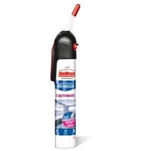 Unibond Easy Smooth Shower Bath and Kitchen Sealant Kiwi White 200ml