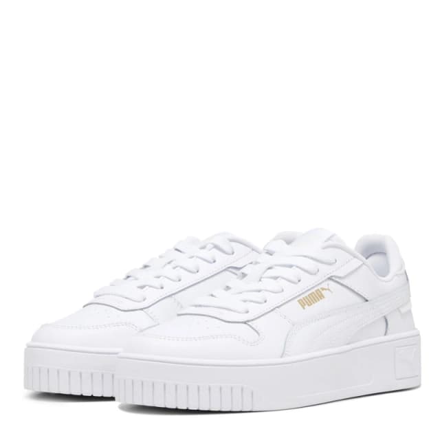 Puma Unisex Kids Carina Street Low-Top Trainers Puma White unisex 3 (35.5)