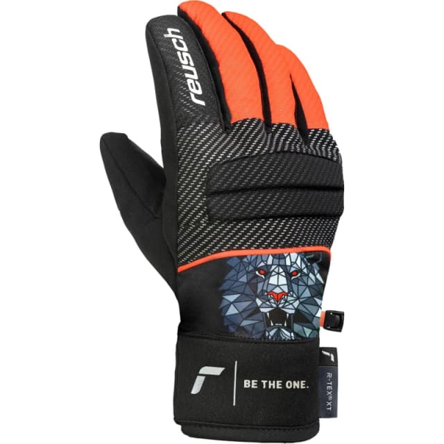 Reusch Kids Warrior Ski Gloves Black male Small Jnr