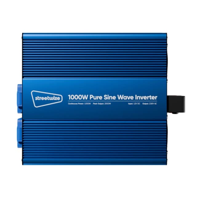 Streetwize 1000 Watt Pure Sine Wave Inverter Blue unisex One Size