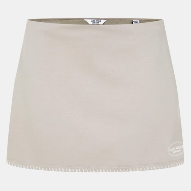 Jack Wills Womens Skort Taupe female 6 (2XS)
