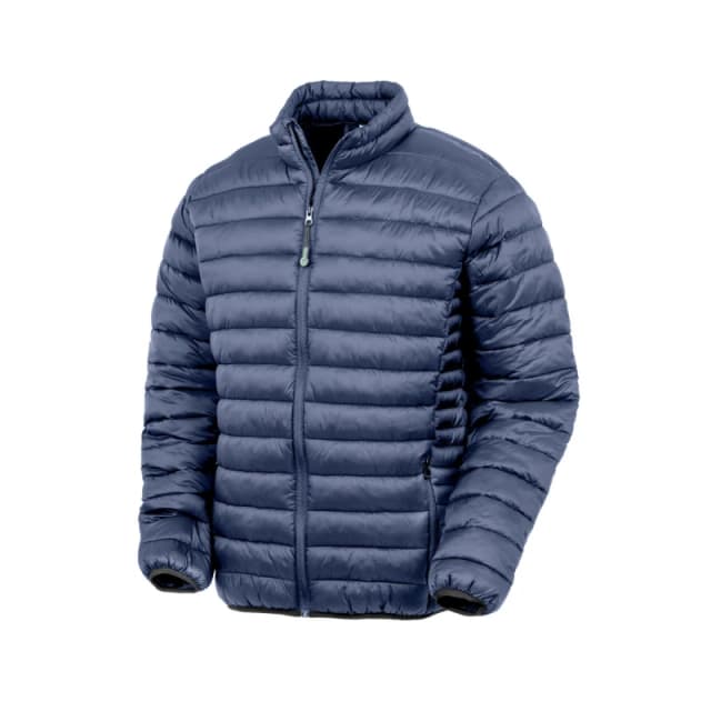 Result Result Men Padded Jacket in Navy Size: X-Small Navy XS Male 5063527025180