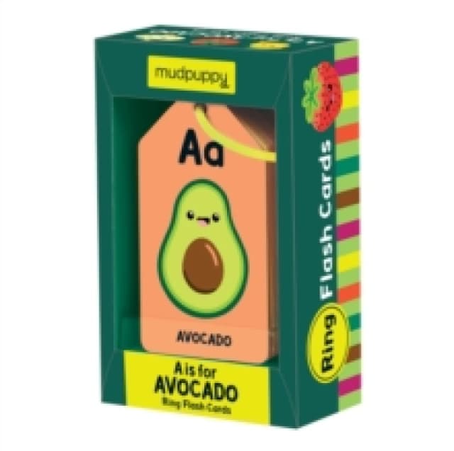 A is for Avocado Ring Flash Cards Cards