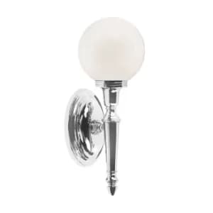 Dryden 1 Light Bathroom Wall Light Polished Chrome IP44, G9