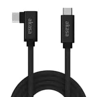 Akasa AK-CBUB66-20BK Data Cable. Right-Angled USB 3.2 Gen 2x2...