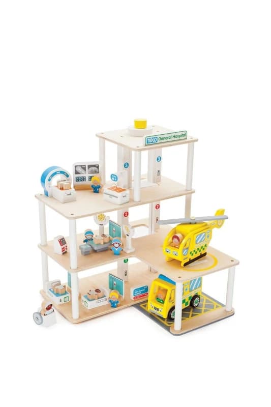 Tidlo Hospital Playset Multi