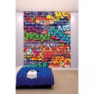 Graffiti 8 Panel Wall Mural