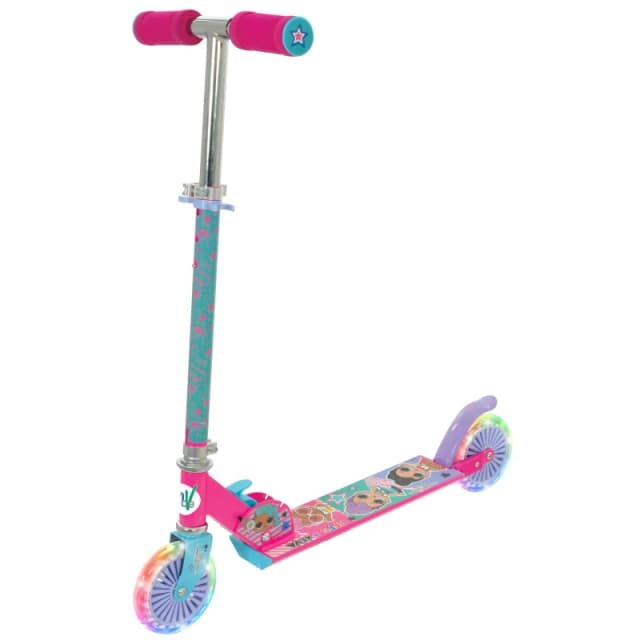 MoVe LOL Surprise Folding Inline Scooter with Light Up Wheels, Multi M004964