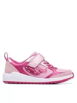 Clarks Aquaticflex Trainer, Hot Pink, Size 10 Younger