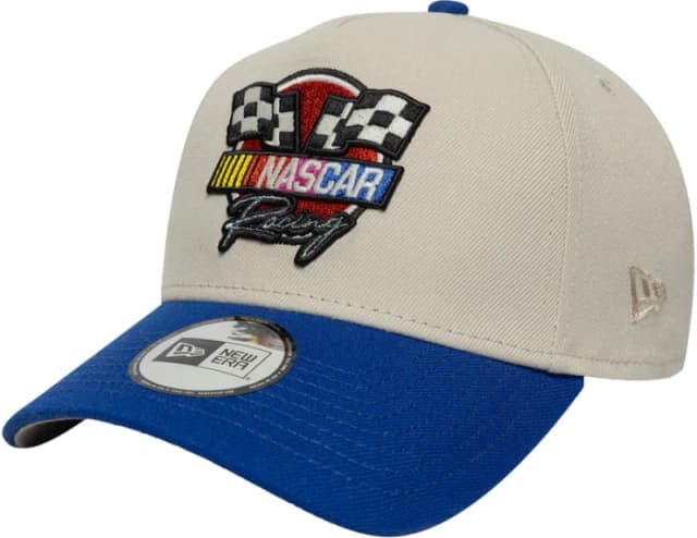 New Era Nascar Flag 9forty Cap White OSFM