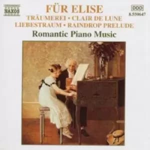 Various Composers - Fur Elise: Romantic Piano Music CD Album - Used