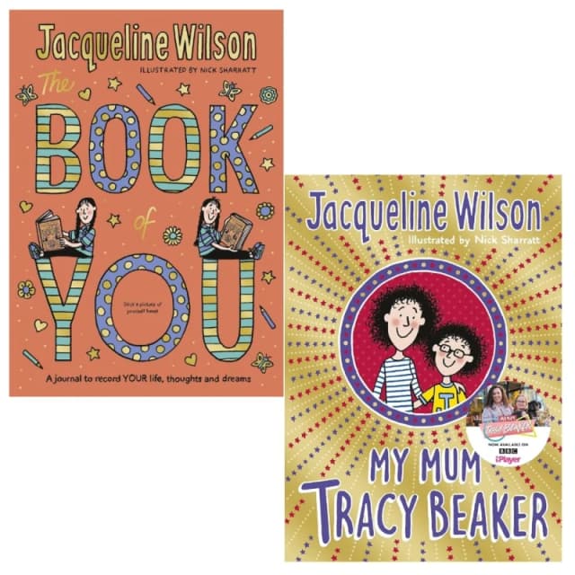Jacqueline Wilson 2 Book Set My Mum Tracy Beaker The Book Of You Jacqueline Wilson Books