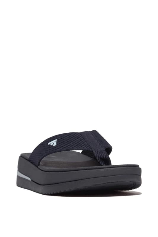 Fitflop Womens Surff Two-tone Toe Post Sandals UK Size 4 (EU 37) Midnight Navy FIT091-MNAVY-4